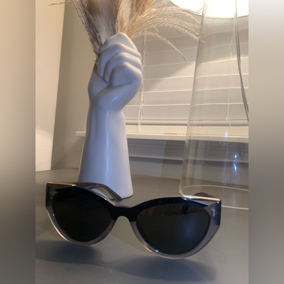 Prada Cat Eye Sunglasses (SPR 03W 03M 5SO) - Picture 3 of 5